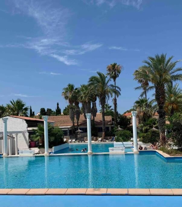 Appartement Cosy Confort Parking Clim Wifi Linge Acces Piscine Non Inclus Canet-en-Roussillon Exteriör bild