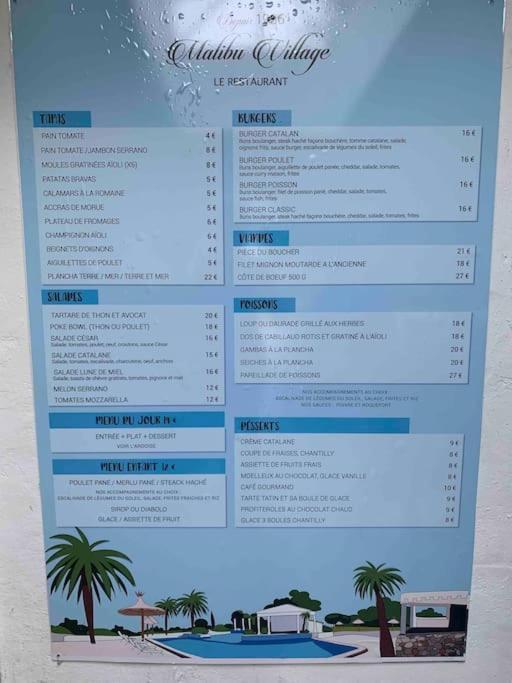 Appartement Cosy Confort Parking Clim Wifi Linge Acces Piscine Non Inclus Canet-en-Roussillon Exteriör bild