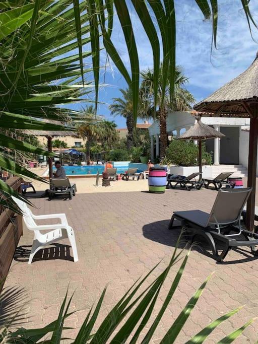 Appartement Cosy Confort Parking Clim Wifi Linge Acces Piscine Non Inclus Canet-en-Roussillon Exteriör bild